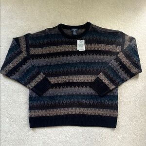 Vintage Dockers Men’s Striped Sweater NWT